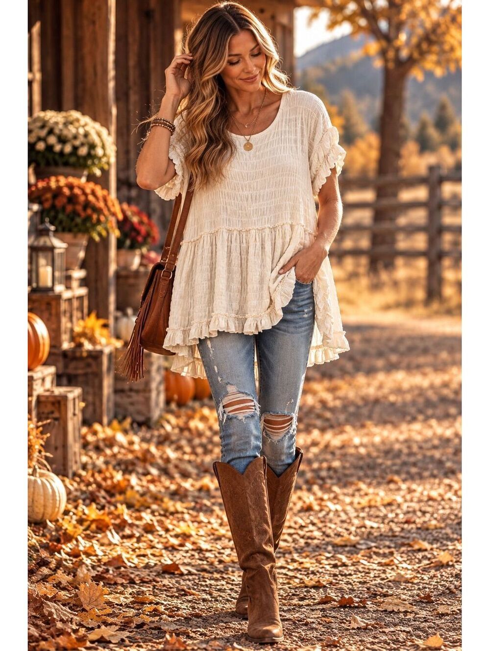 Urban Outfitters peasant oversized small *
